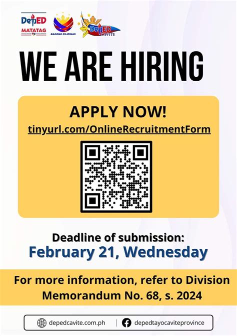 deped cavite hiring 2023|Careers – DepEd Cavite.